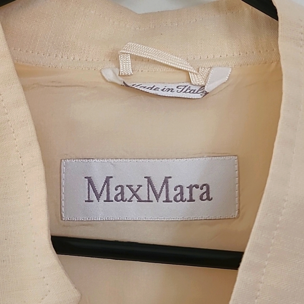 MAXMARA SINGLE BUTTON JACKET - Picture 2 of 9
